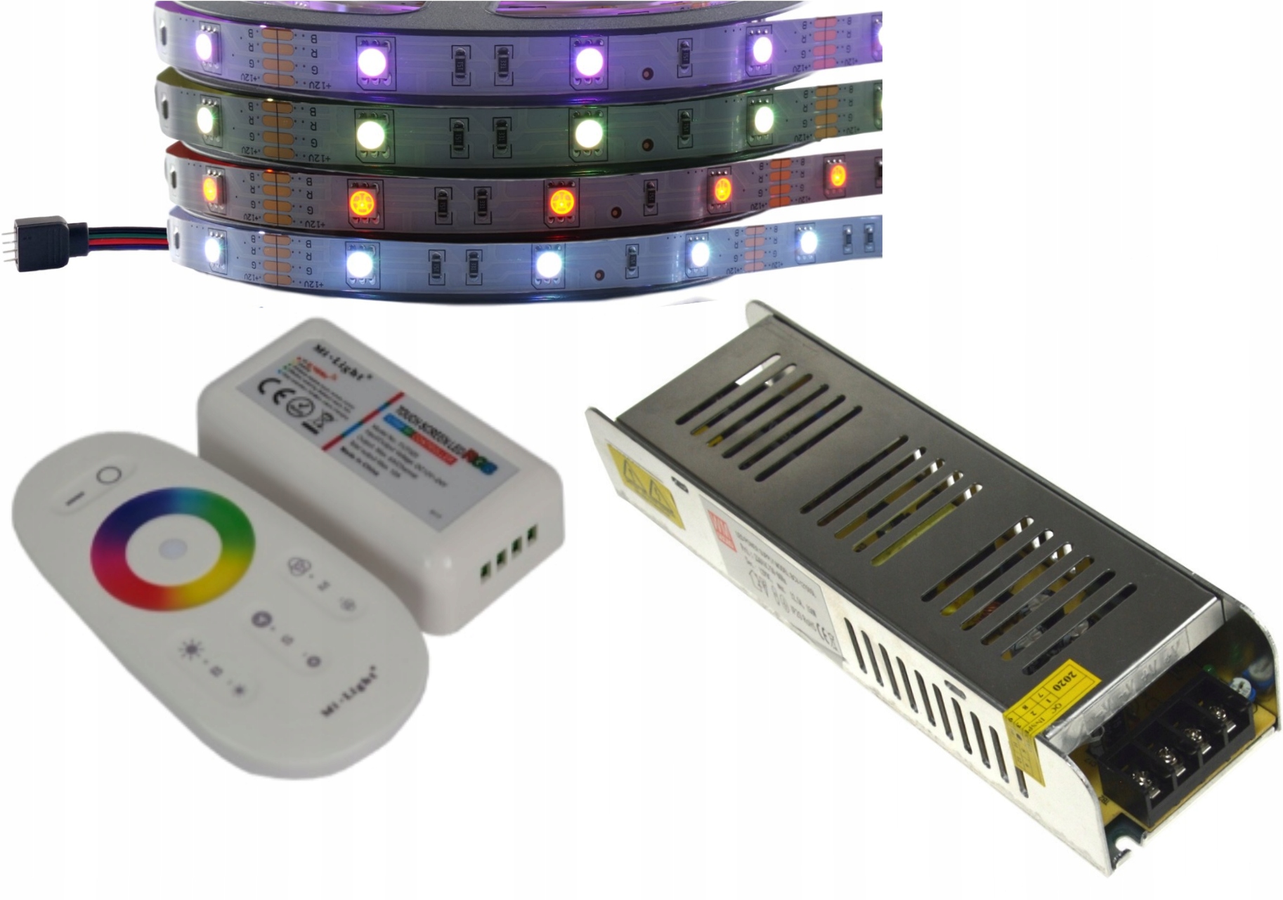 Set Led pásek Smd Rgb 5050 Mi-Light Premium 20 m