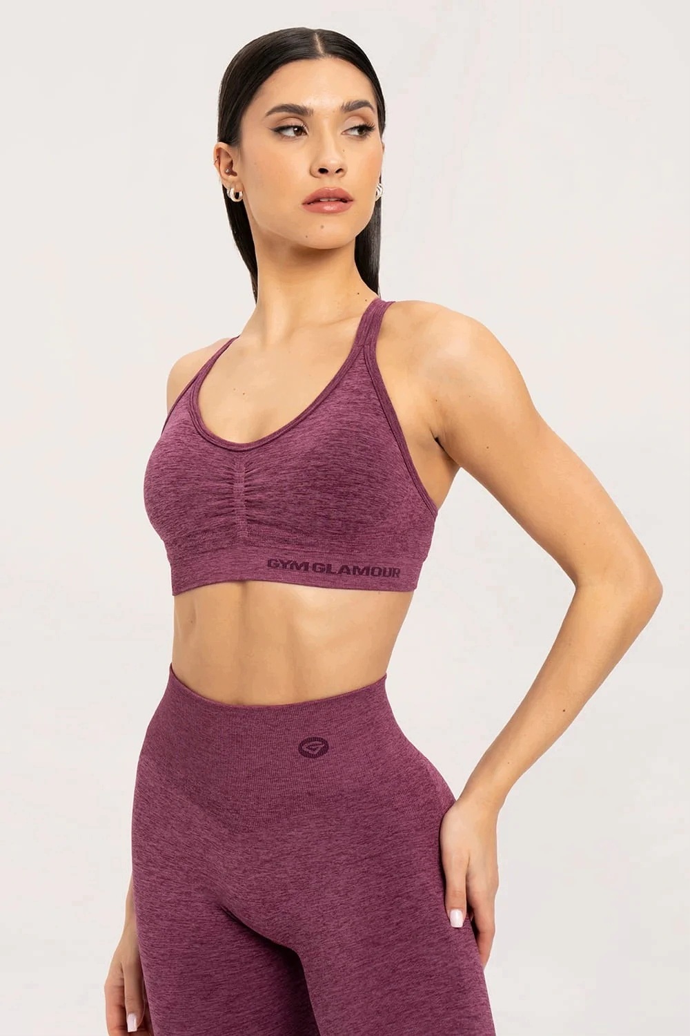 Gym Glamour Podprsenka seamless cherry vel. S