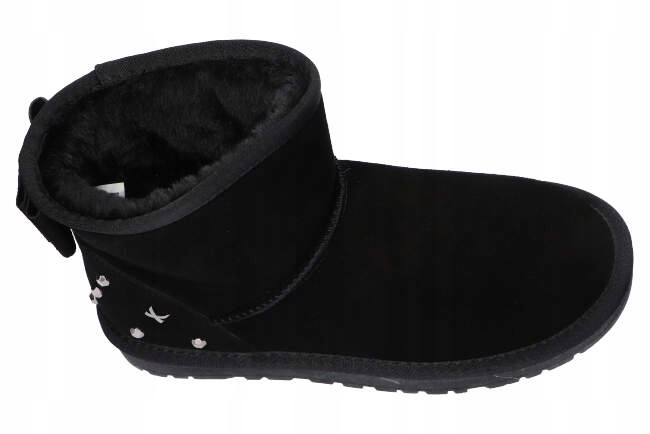 5873-3 ŚNIEGOWCE EMU BUTY ZIMOWE SKÓRZANE FUTRO 37 Długość wkładki 24.1 cm