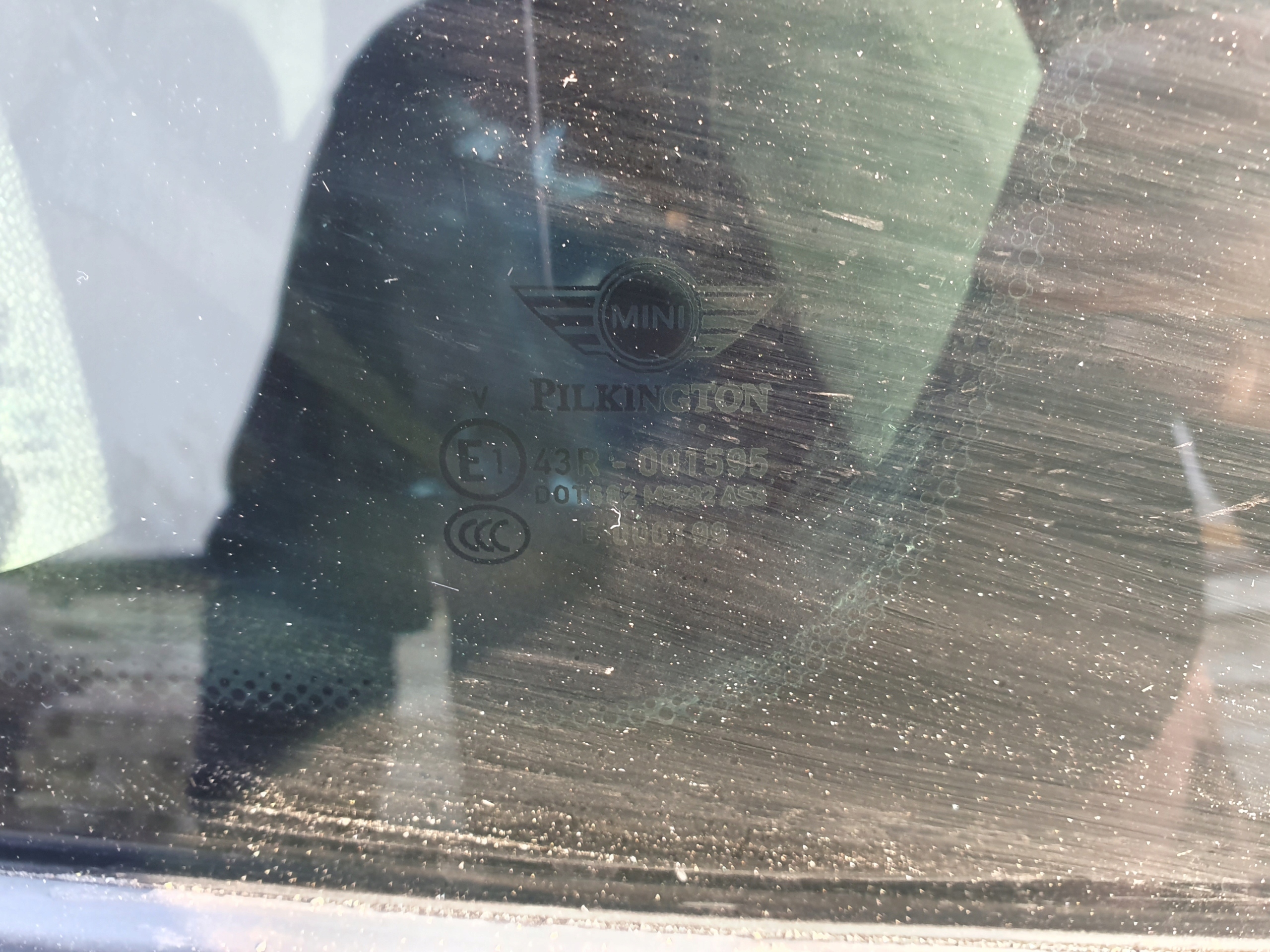 window bodywork right rear R60 COUNTRYMAN 2013