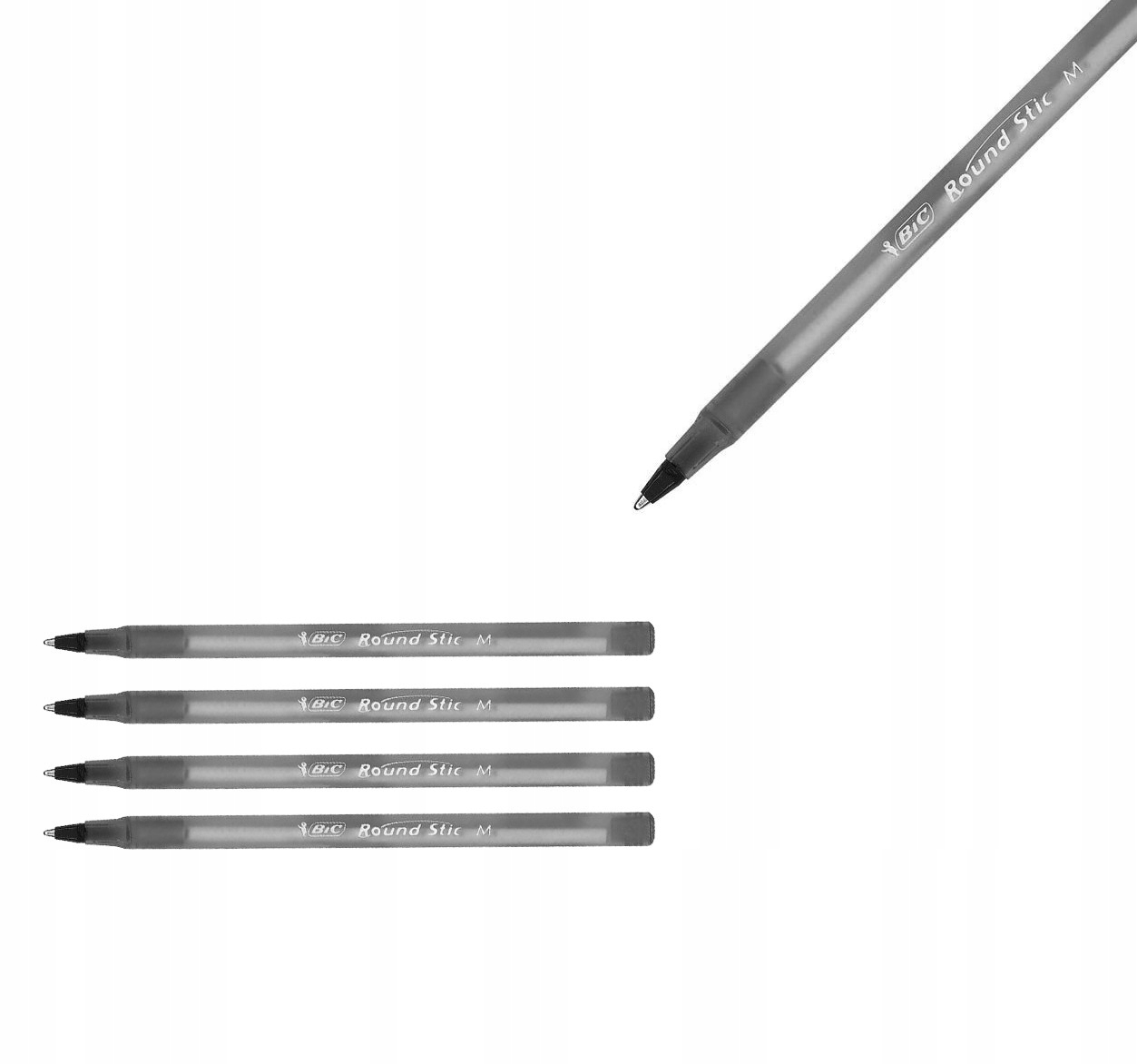 

Długopis Bic Round Stick czarny 5 sztuk