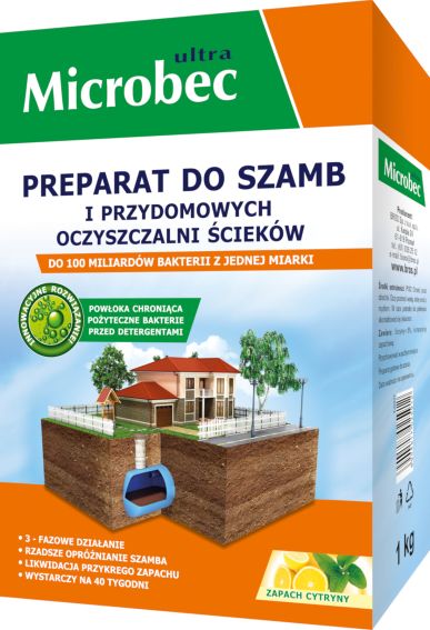 

Microbec Ultra Bakterie Do Szamba Oczyszcza 25g