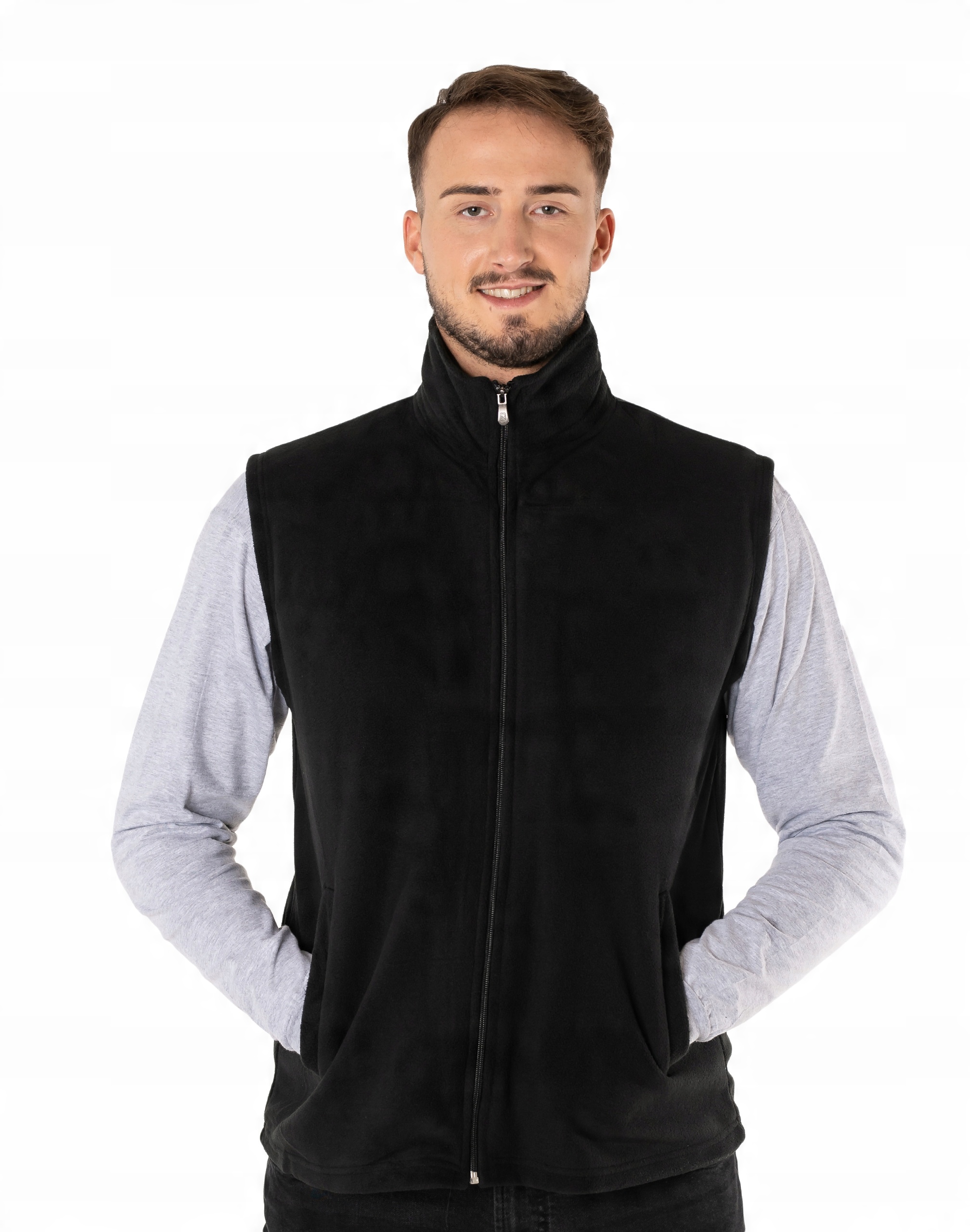 

Kamizelka Męska Polarowa Bezrękawnik 3037-1 r XL