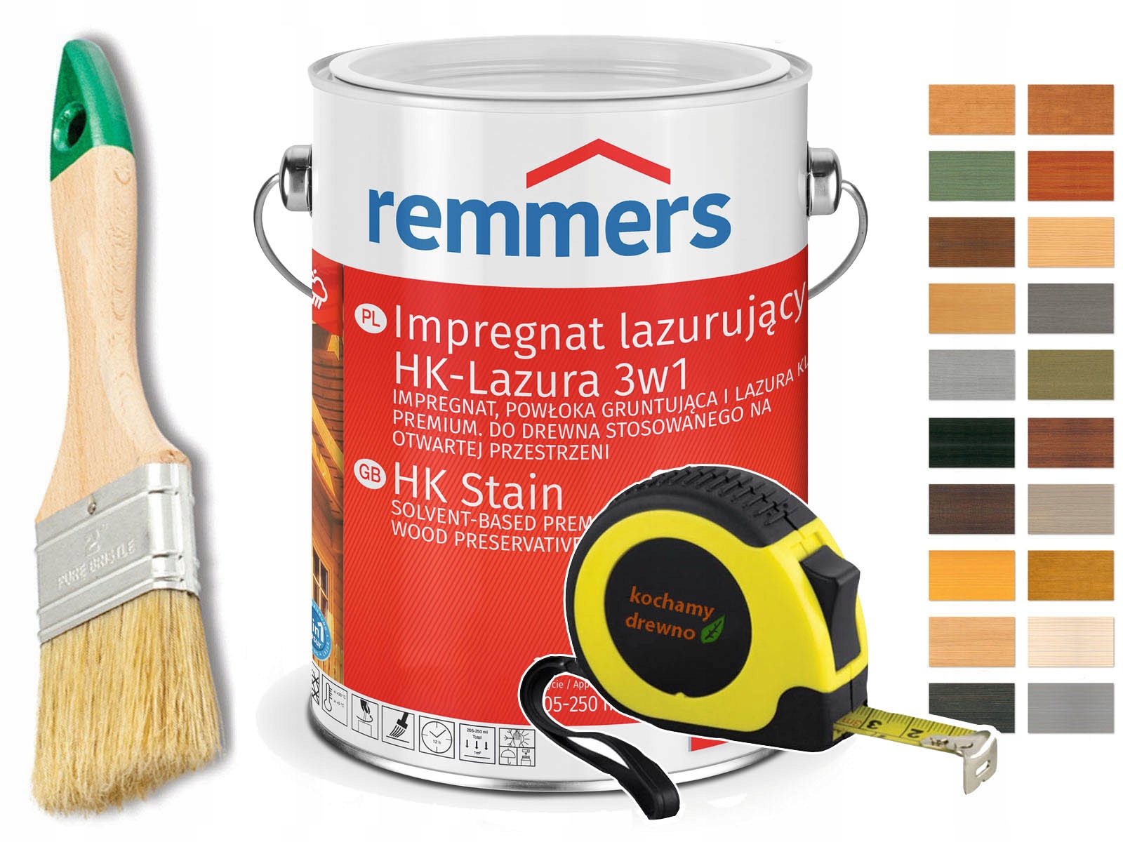 

Remmers HK-Lasur impregnat do drewna 20L