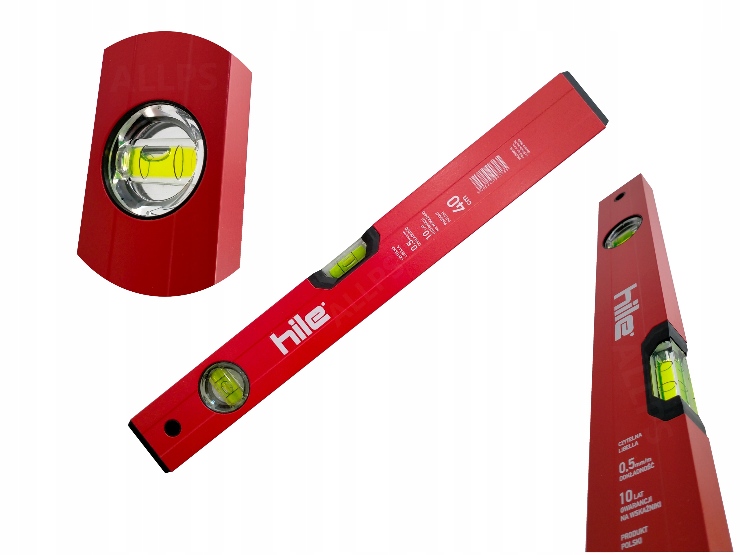 

Poziomnica Poziomica Pro Hile 40cm Aluminiowa