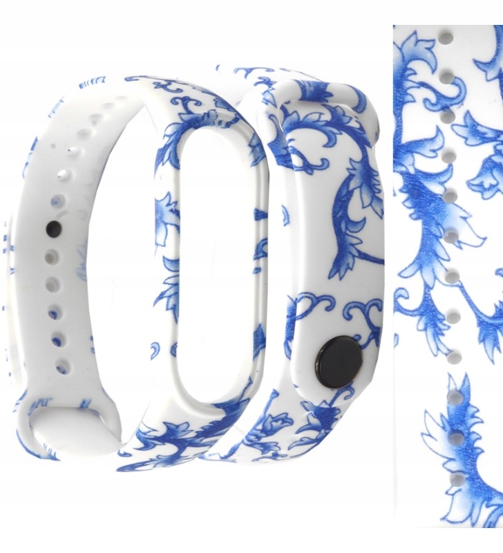 Pasek opaska Smart Band MI BAND M4 M5 M6 Mi3 Mi4 Materiał guma