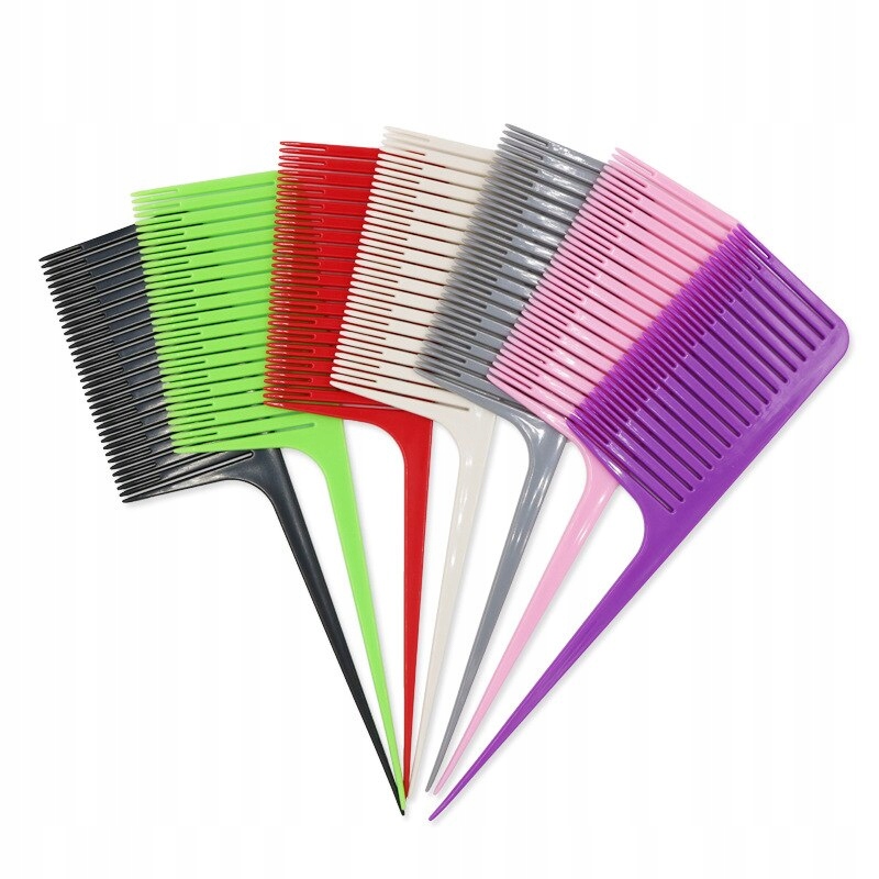 1PC Profession Dyeing Comb Weave Comb Tail