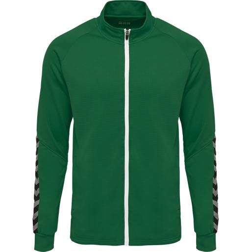 HUMMEL ZIELONA ROZPINANA BLUZA TEKSTURA WDU HMP__L Rozmiar L