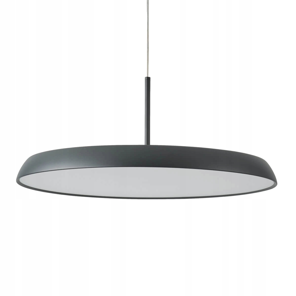 Moderní závěsná lampa Clara Pendant 60 cm kulatá, černá, nad jídelnu