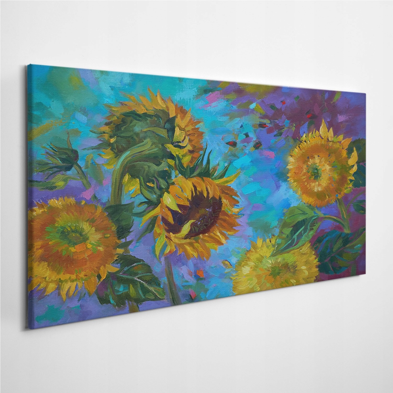 

Foto-obraz na płótnie Słoneczniki Kwiaty 100x50 cm