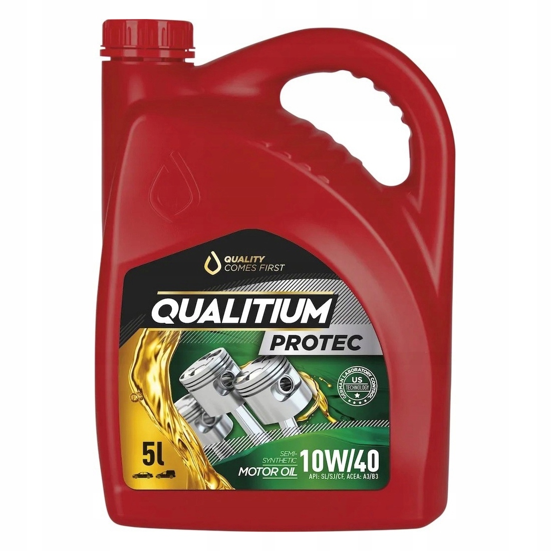 Моторное масло Qualitium 5 l 10W-40