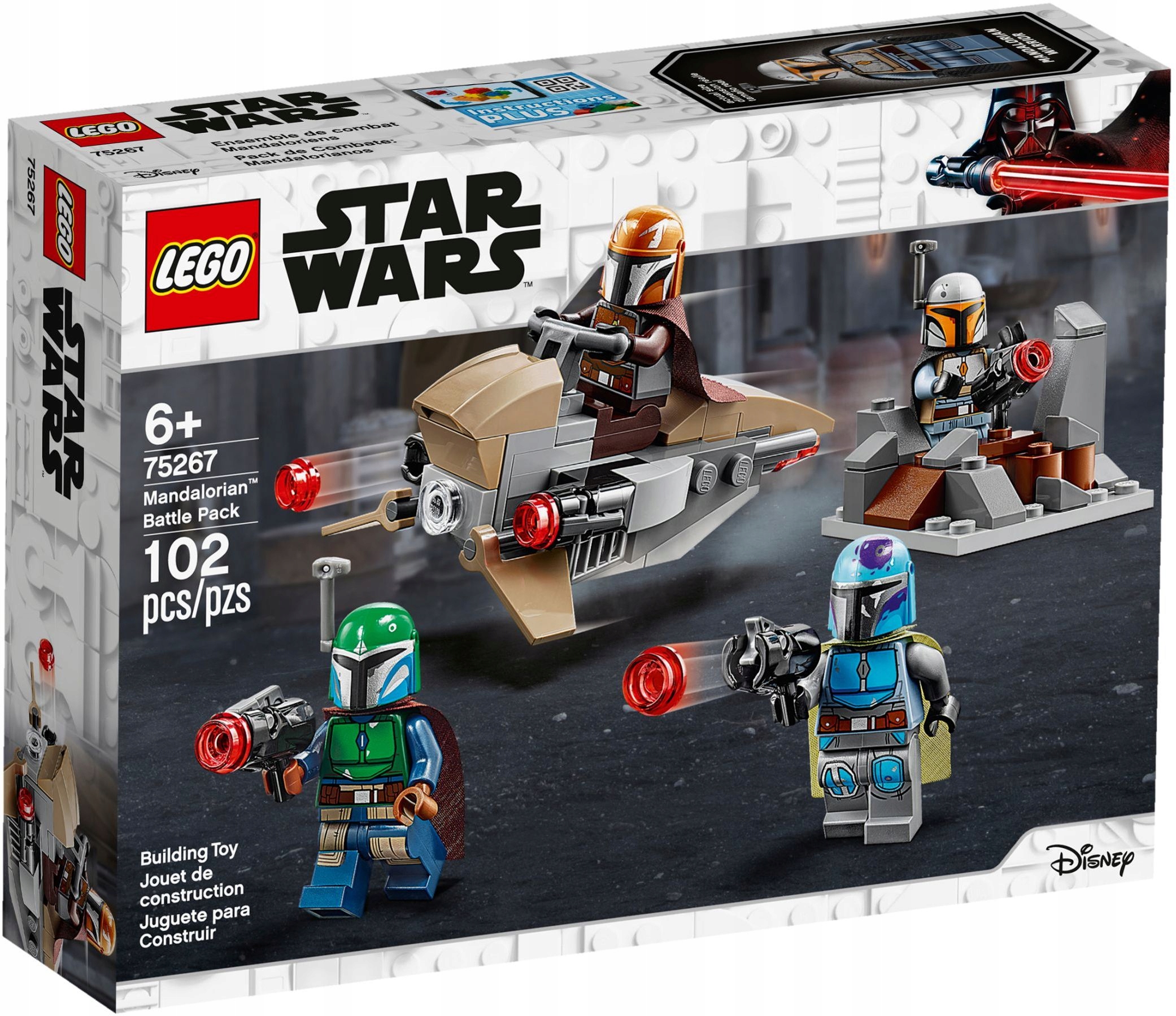 

Lego Star Wars 75267 Zestaw Bojowy Mandalorianina