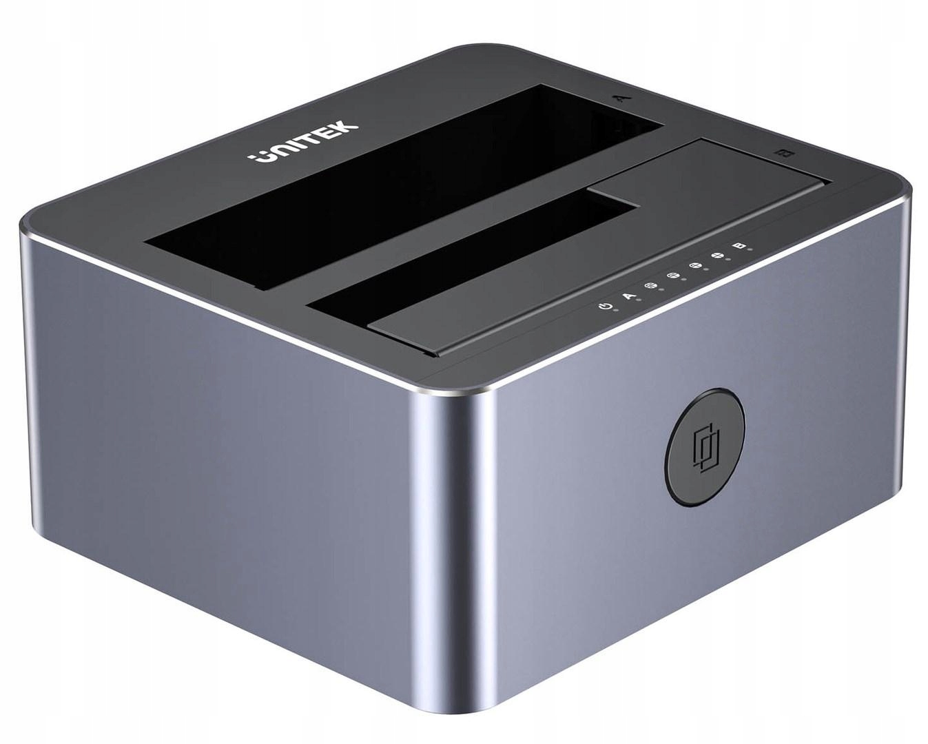 Unitek Stacja Klonująca Dyski 2 X Sata 2,5''/3,5'' Usb-c 10GBPS