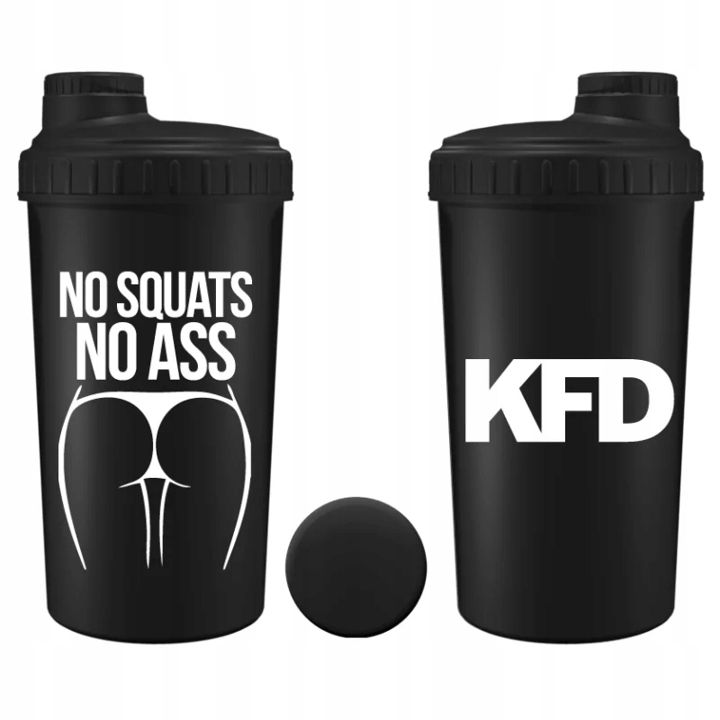 Kfd Shaker Pro No Squats czarny 700 ml
