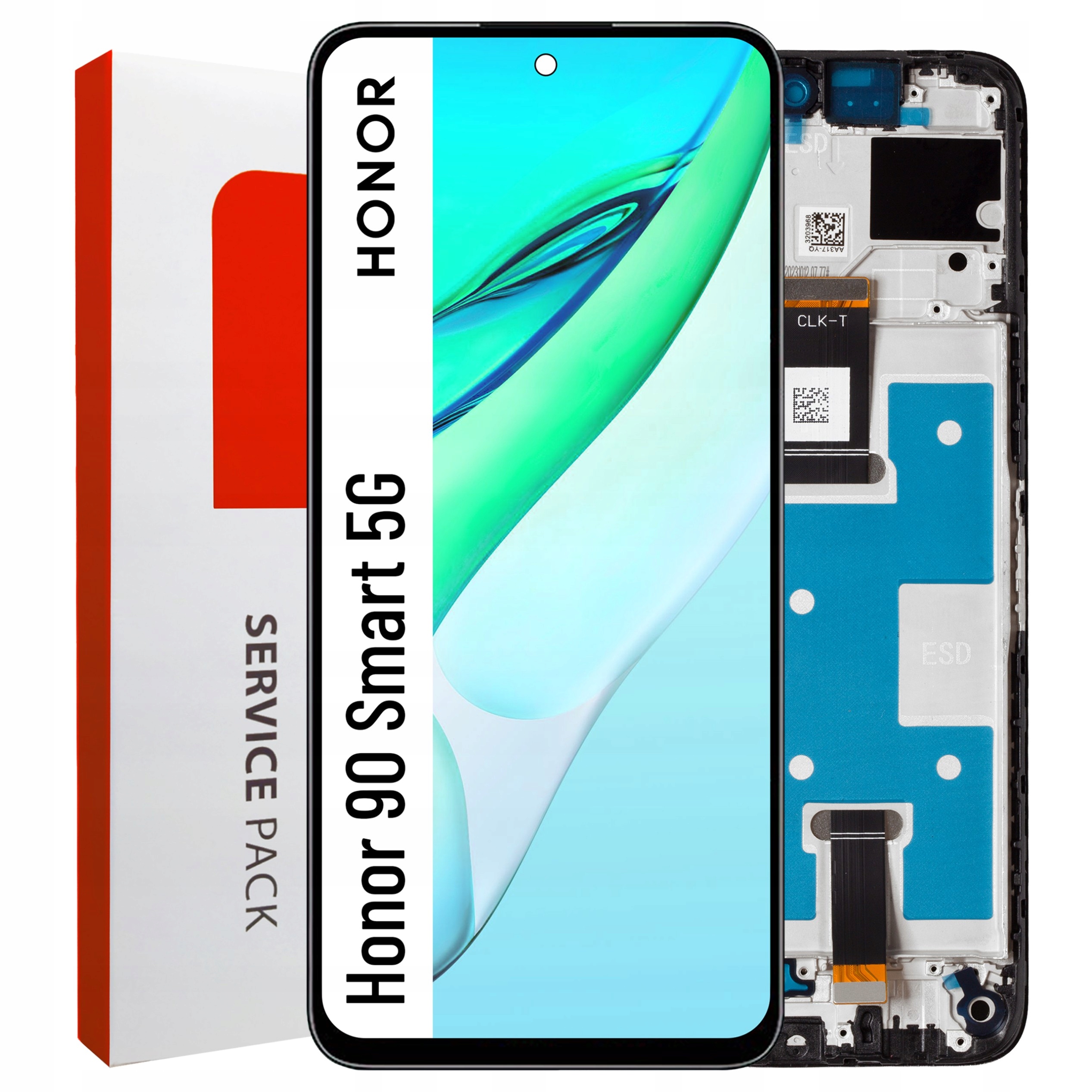 Displej pro Honor 90 Smart 5G LCD displej Rámeček Originál Zila CLK-NX1