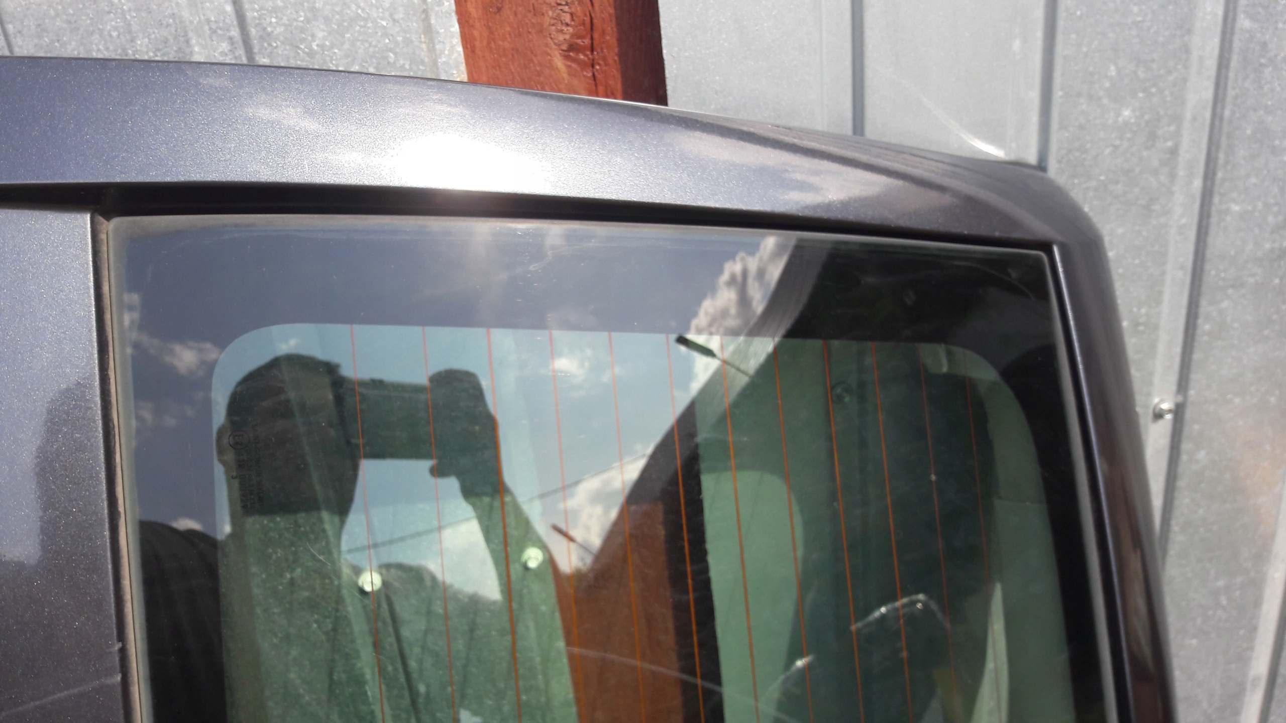 FIAT ULYSSE II trunk door boot window