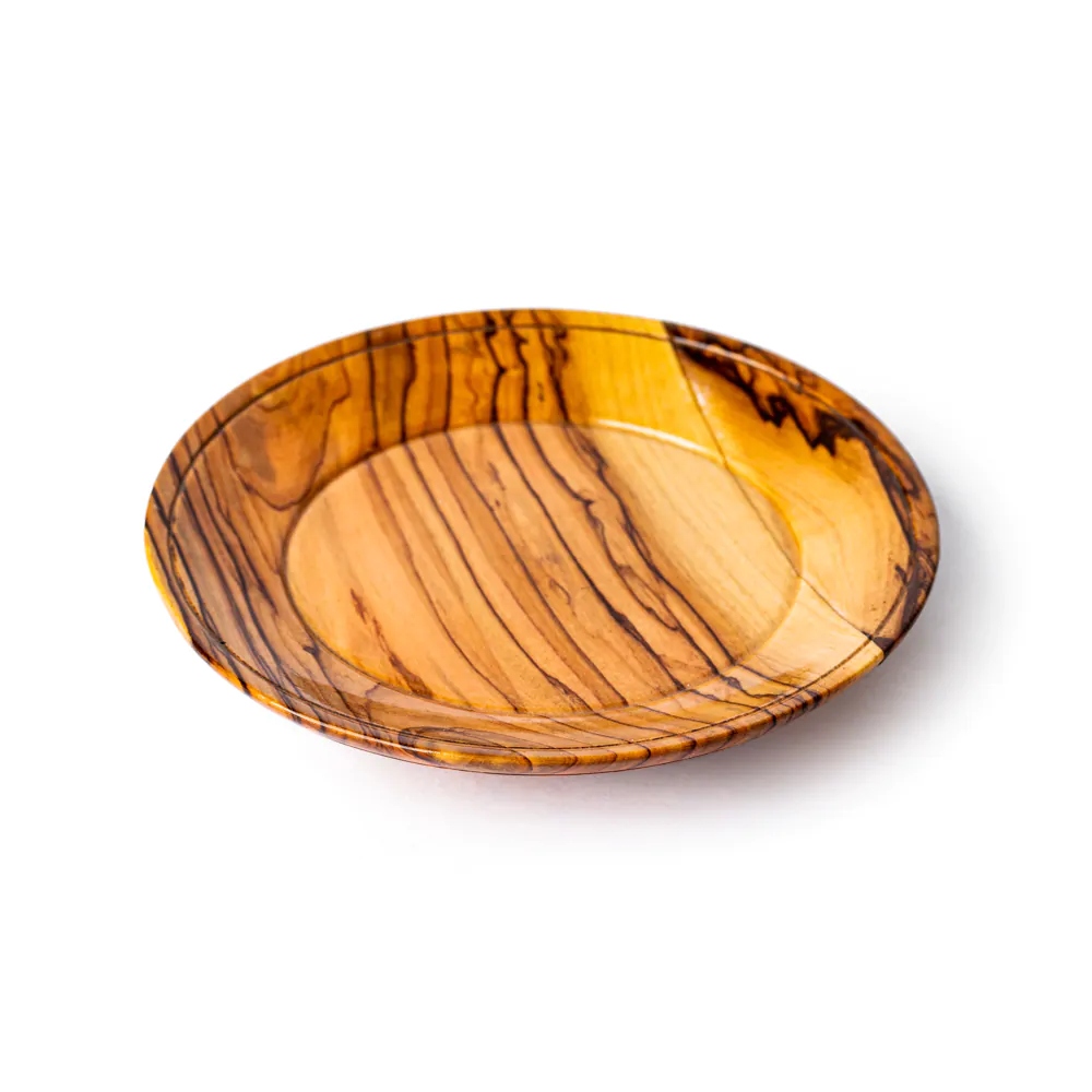 Patena z olivového dřeva