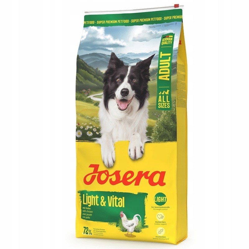 Sucha karma dla psa Josera Adult Light & Vital z drobiem 12,5kg