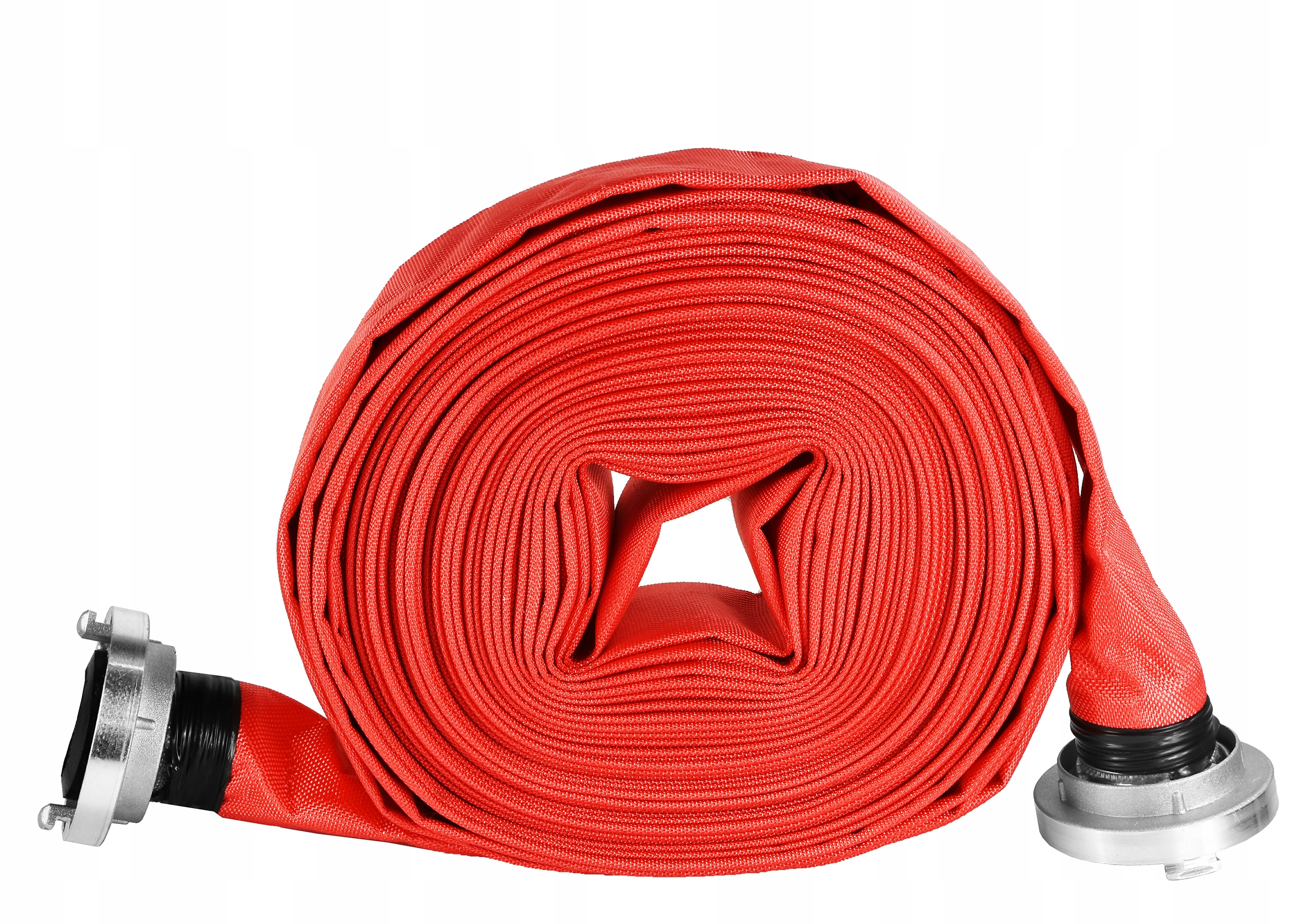 Wąż Strażacki Parciany Do Wody Szamba 2 Cale 30M Z Szybkozłączami Pompy