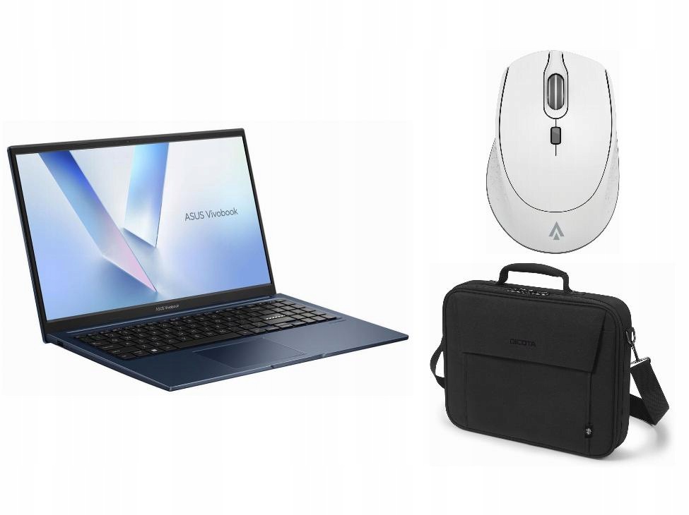 Laptop Asus Windows 11 Home Intel Core 7 Stylowa Torba Myszka!