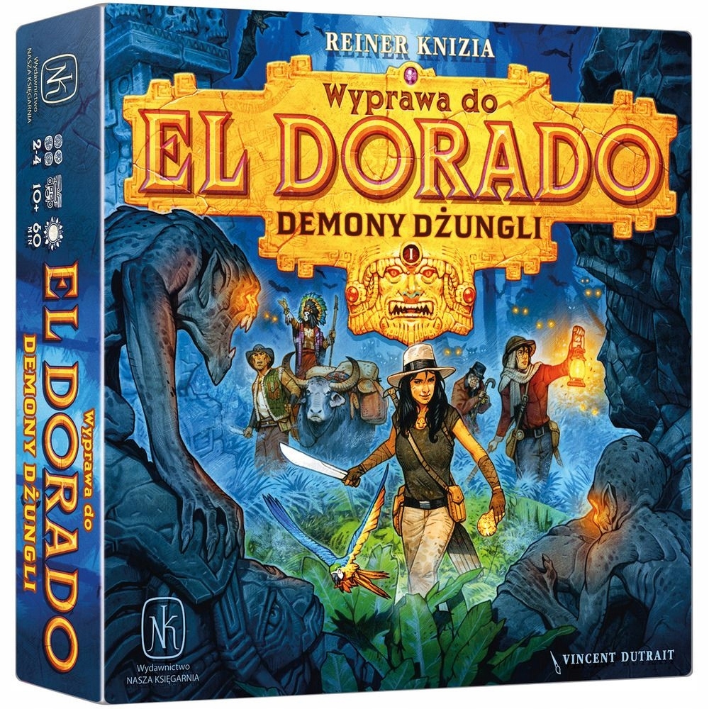 Gra planszowa Wyprawa do El Dorado: Demony dżungli Nasza Księgarnia