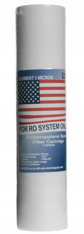 FILTR WKŁAD PIANKOWY POLIPROPYLENOWY 1 mik OSMOZA