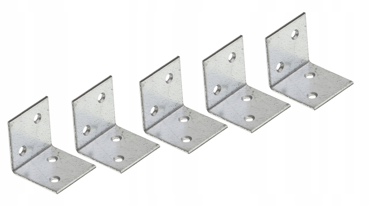 

Kątownik Budowlany 35x35x35mm Łącznik 5 Szt