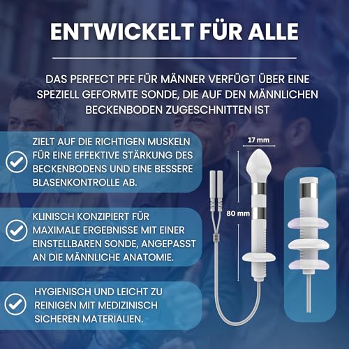 TENSCARE Trener Mięśni Dna Miednicy Dla Mężczyzn Z Żelem 113 ml — miniatura 4