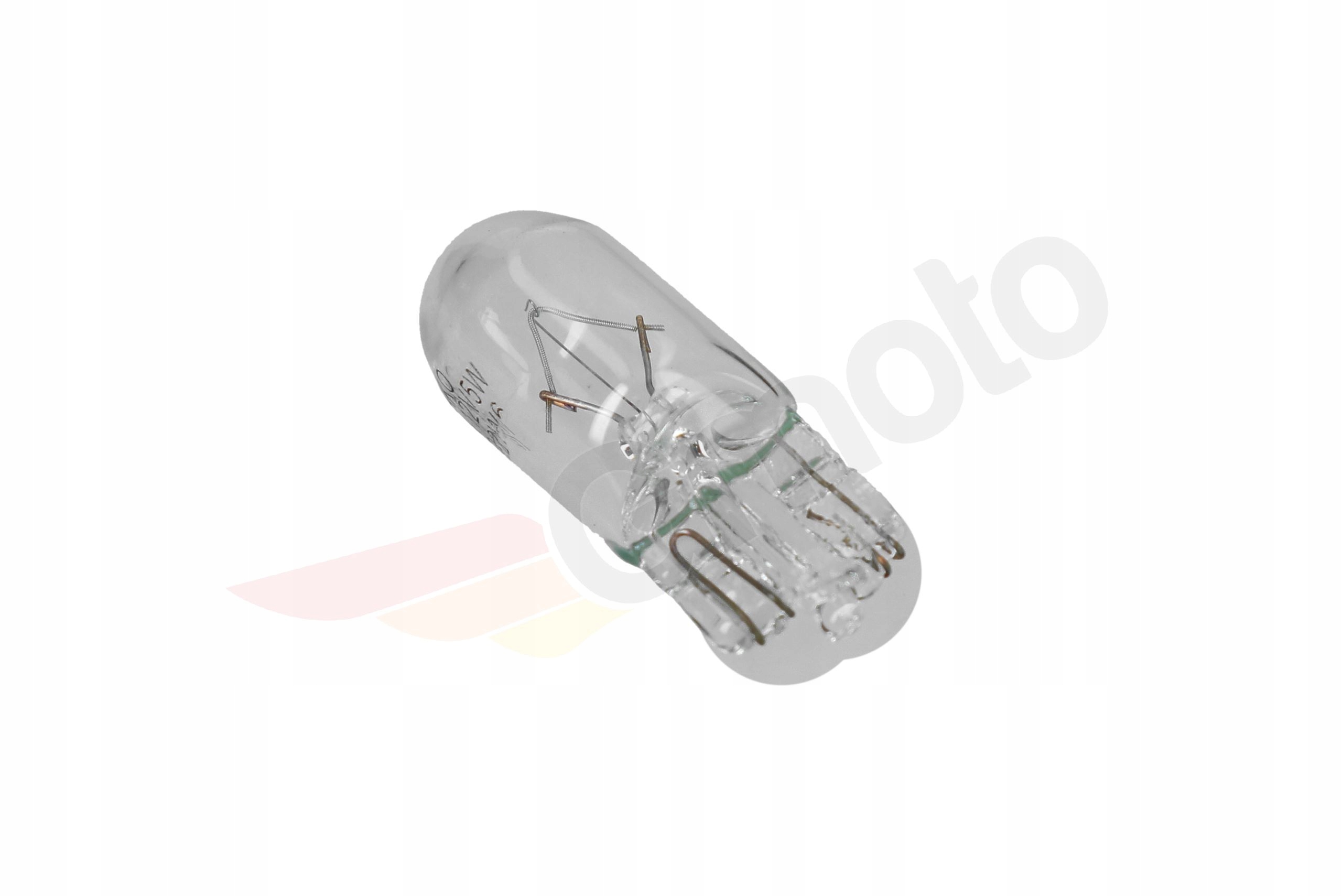 Żarówka 12V 5W T10 Tako kierunkowskazy licznik W5W W2,1x9,5d