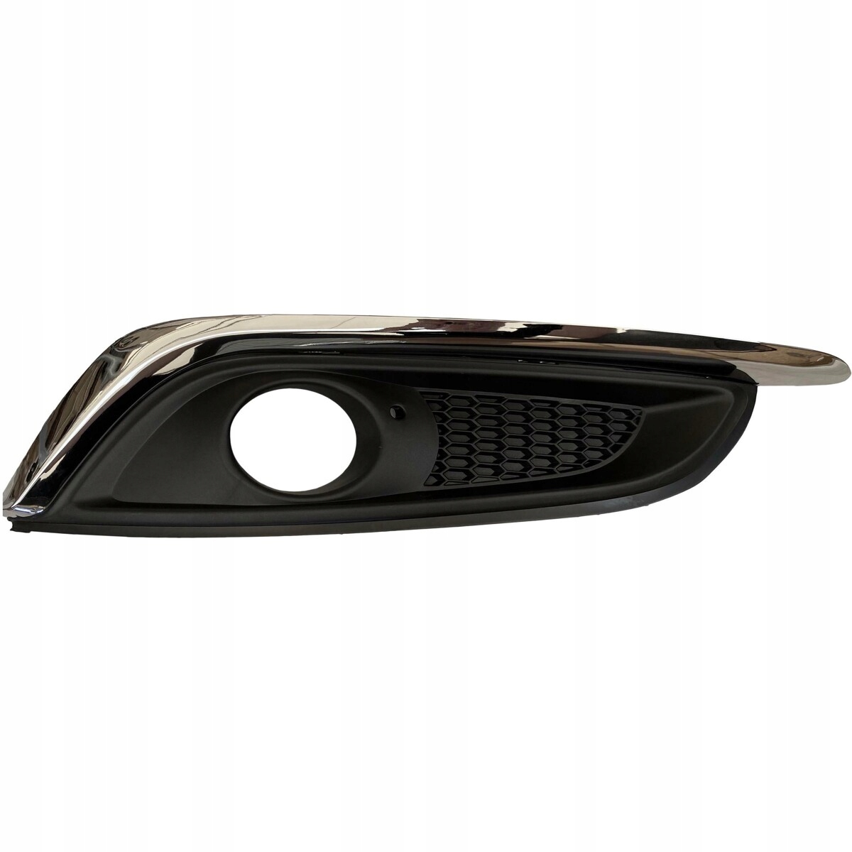 KRATKA W ZDERZAK LISTWA LEWA OPEL INSIGNIA A LIFT 2013- CHROM CZARNY MAT