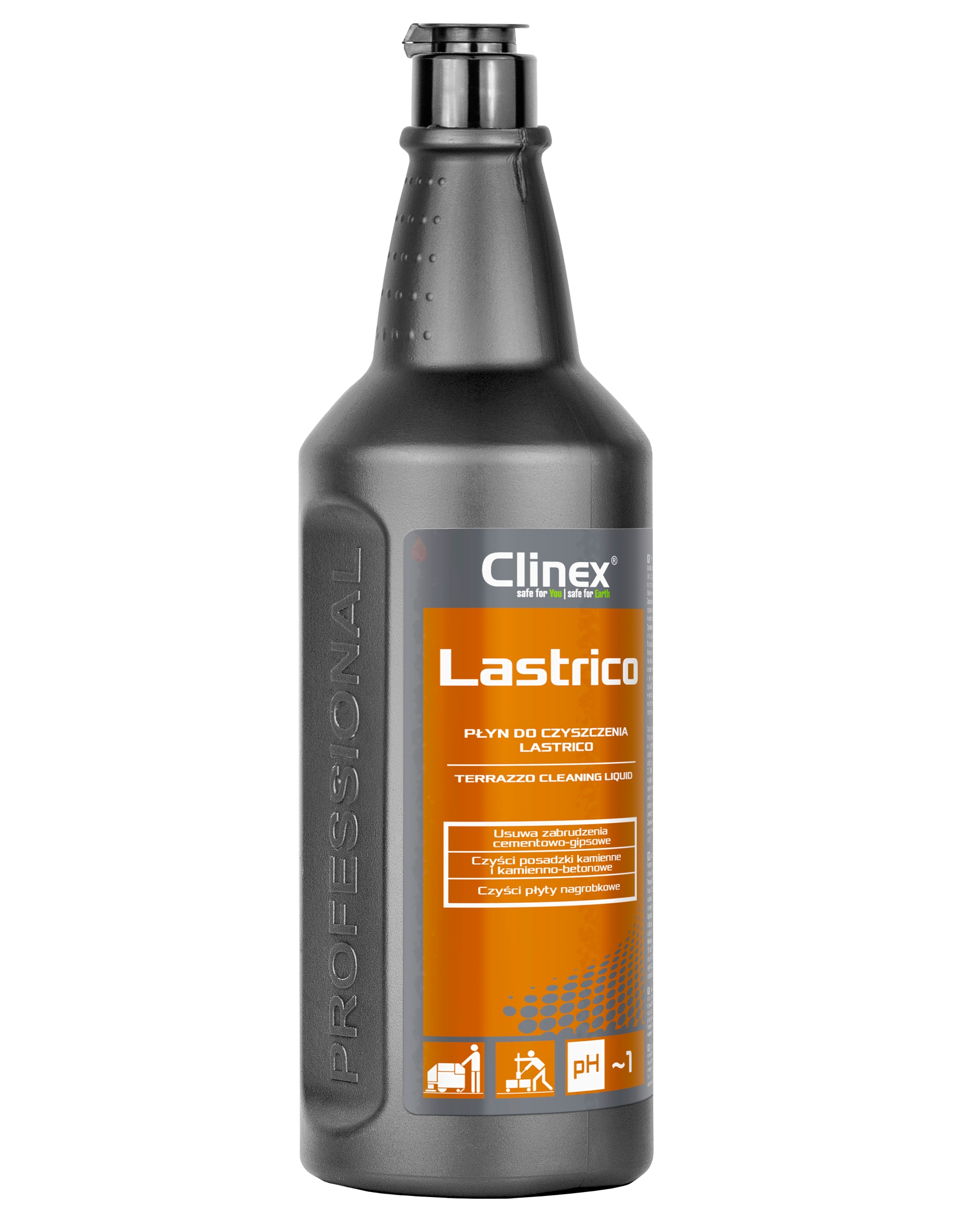 

Clinex Lastrico Mycie podłóg i nagrobków 1L