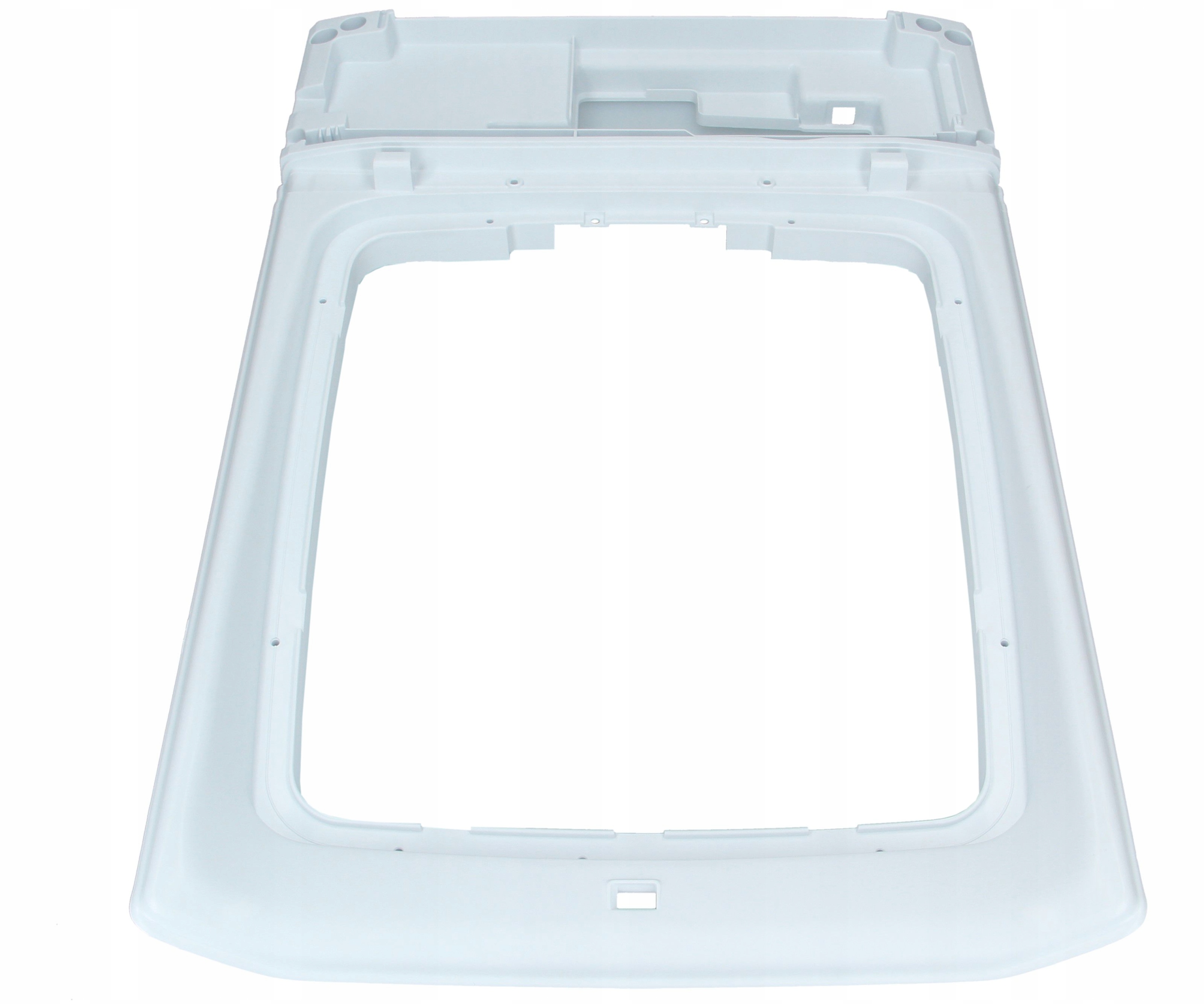 Biała ramka wsadu do pralki Candy Smart CST360LS