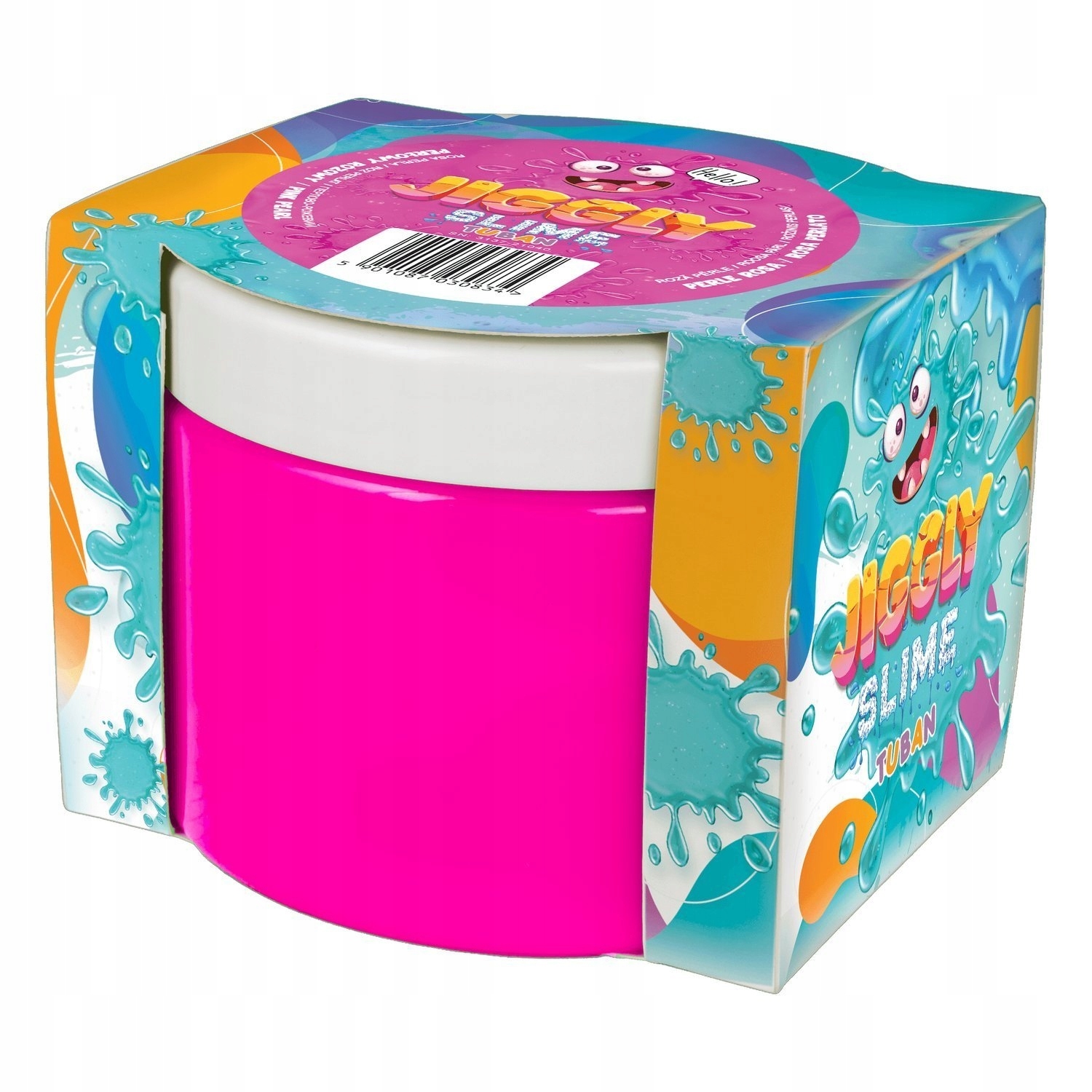 

Tuban, Jiggly Slime Różowy perłowy 500g