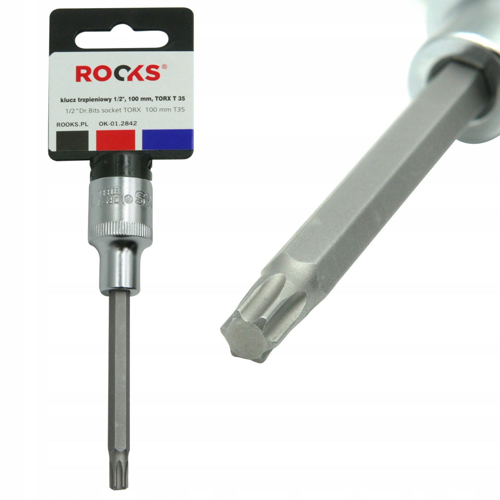 

Klucz Trzpieniowy 1/2'' Torx T35 100mm