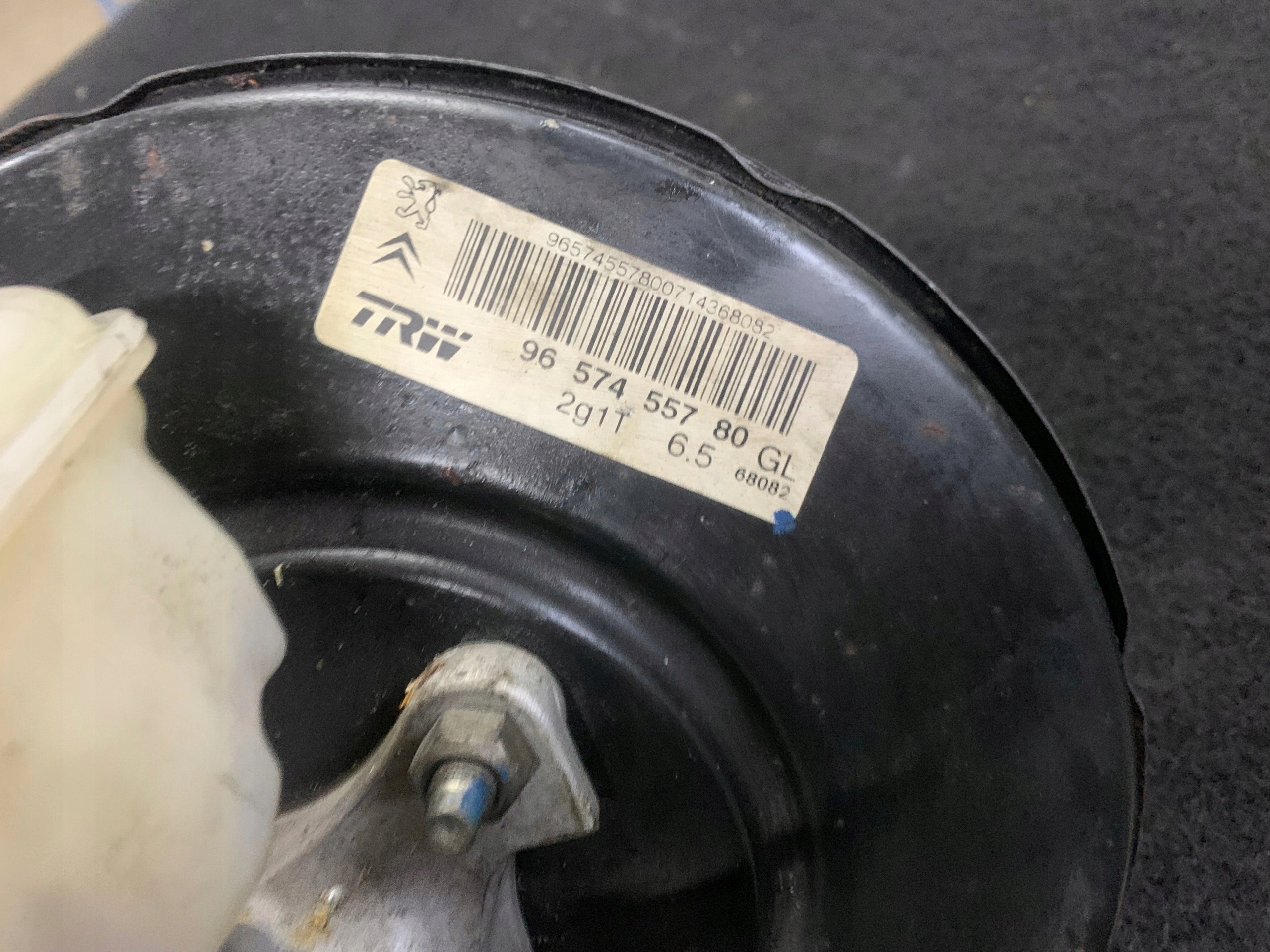 servo brake PEUGEOT 207 9657455780