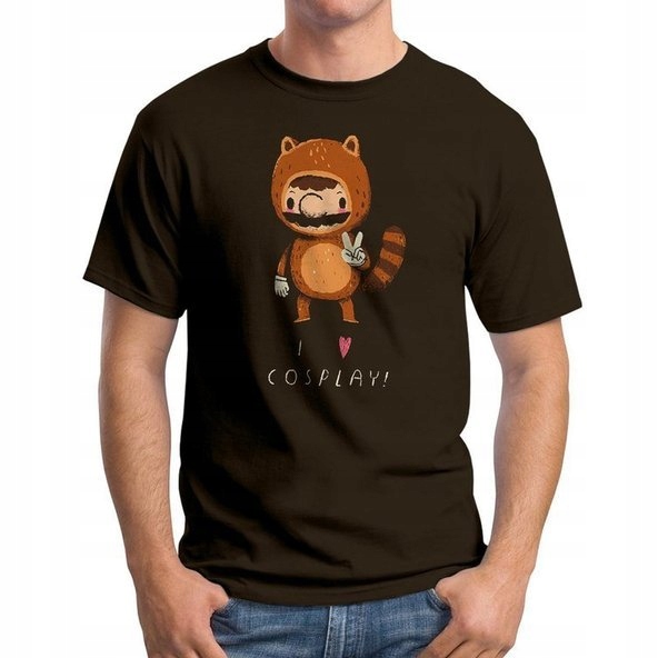 

Koszulka T-Shirt I Love Cosplay Plumber L