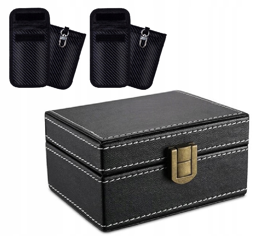 

Pudełko na kluczyk Keyless Klatka Faradaya +2 Etui