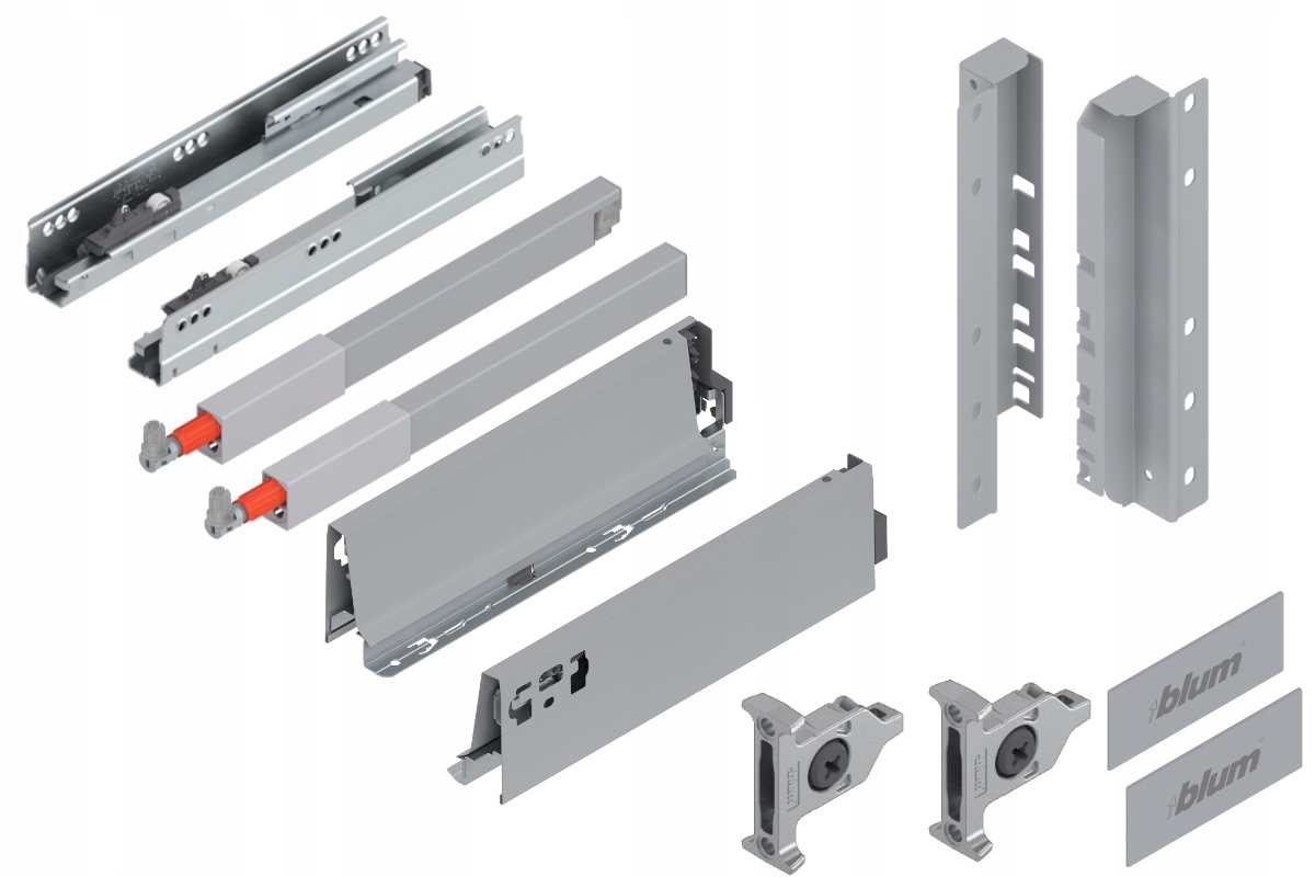Blum Szuflada Tandembox 350 Wysoka D Szara 30kg