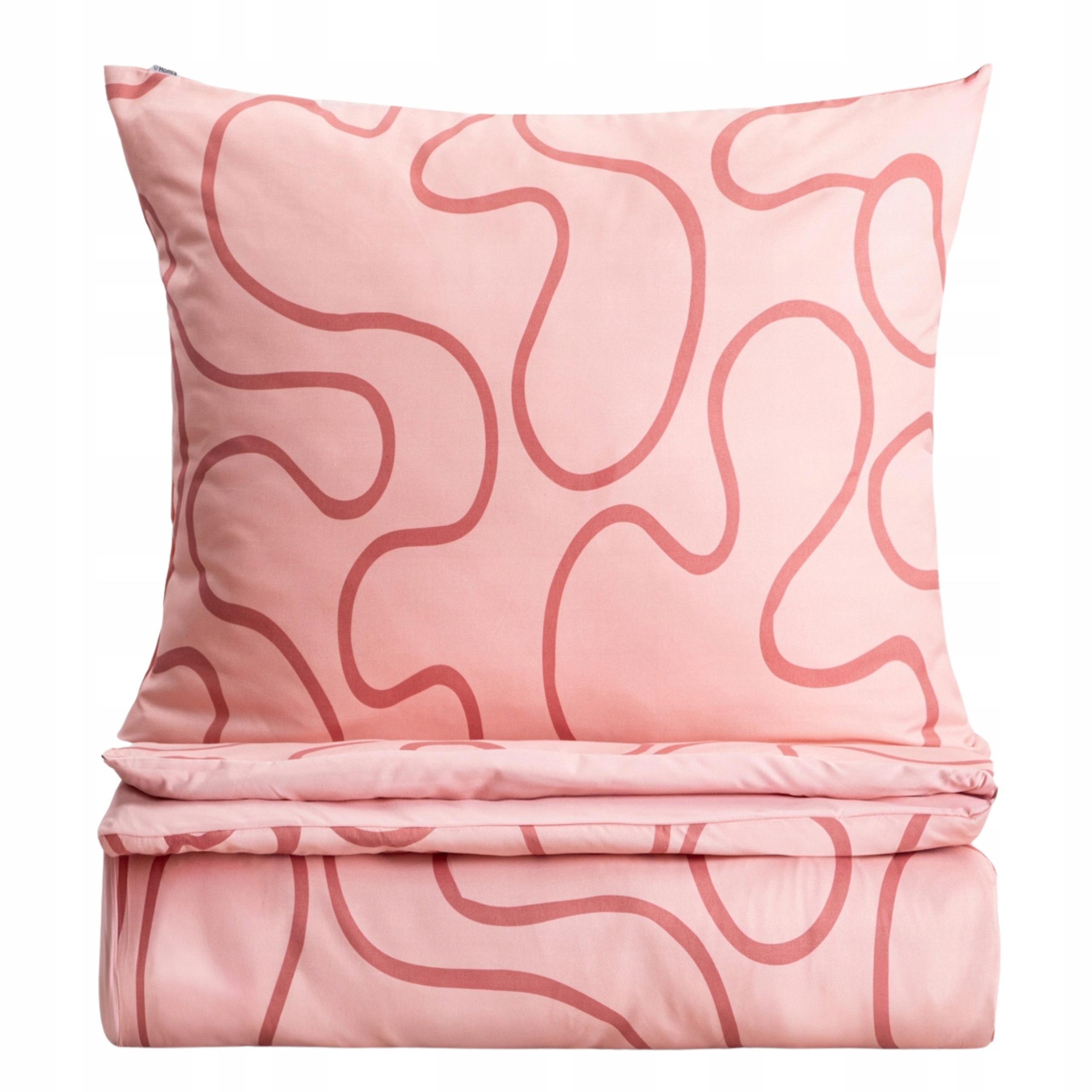 Povlečení Ec Fleur z mikrovlákna růžové 160x200 2*70x80 cm Homla