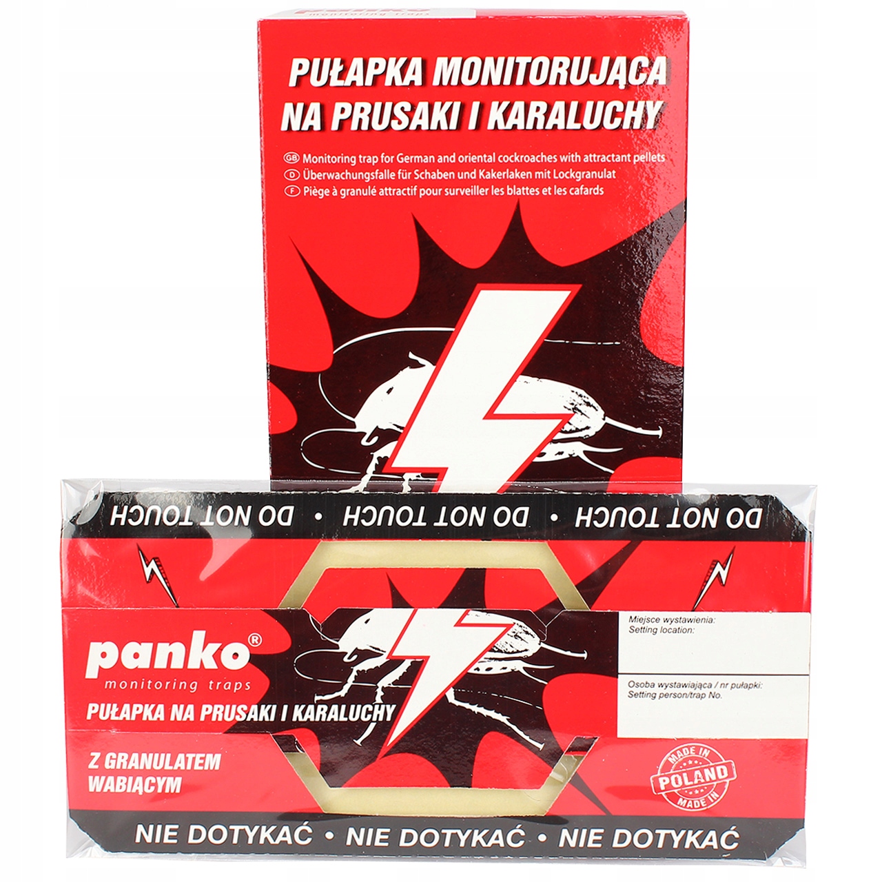 

Pułapka lepowa na Prusaki Karaluchy panko 5 sztuk
