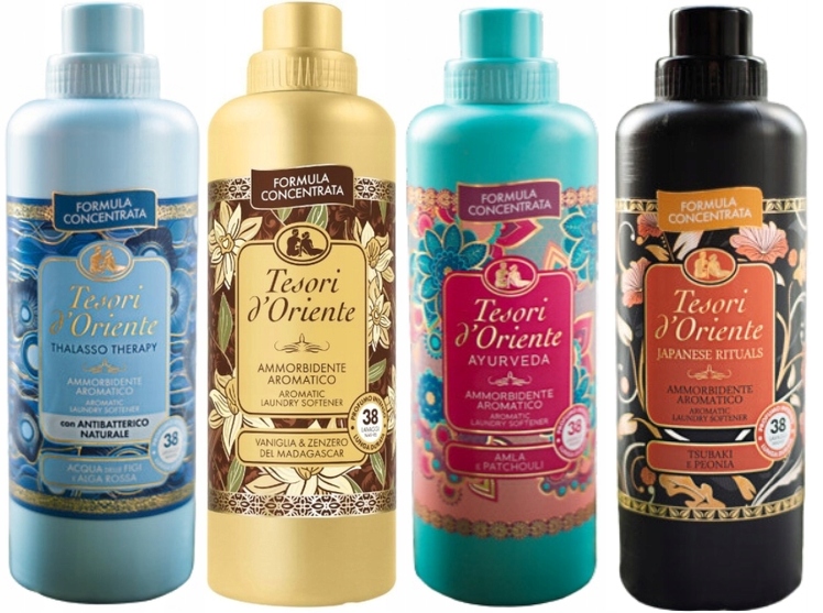 Tesori d'Oriente Sada 4 krásných aviváží 760 ml Tvaj