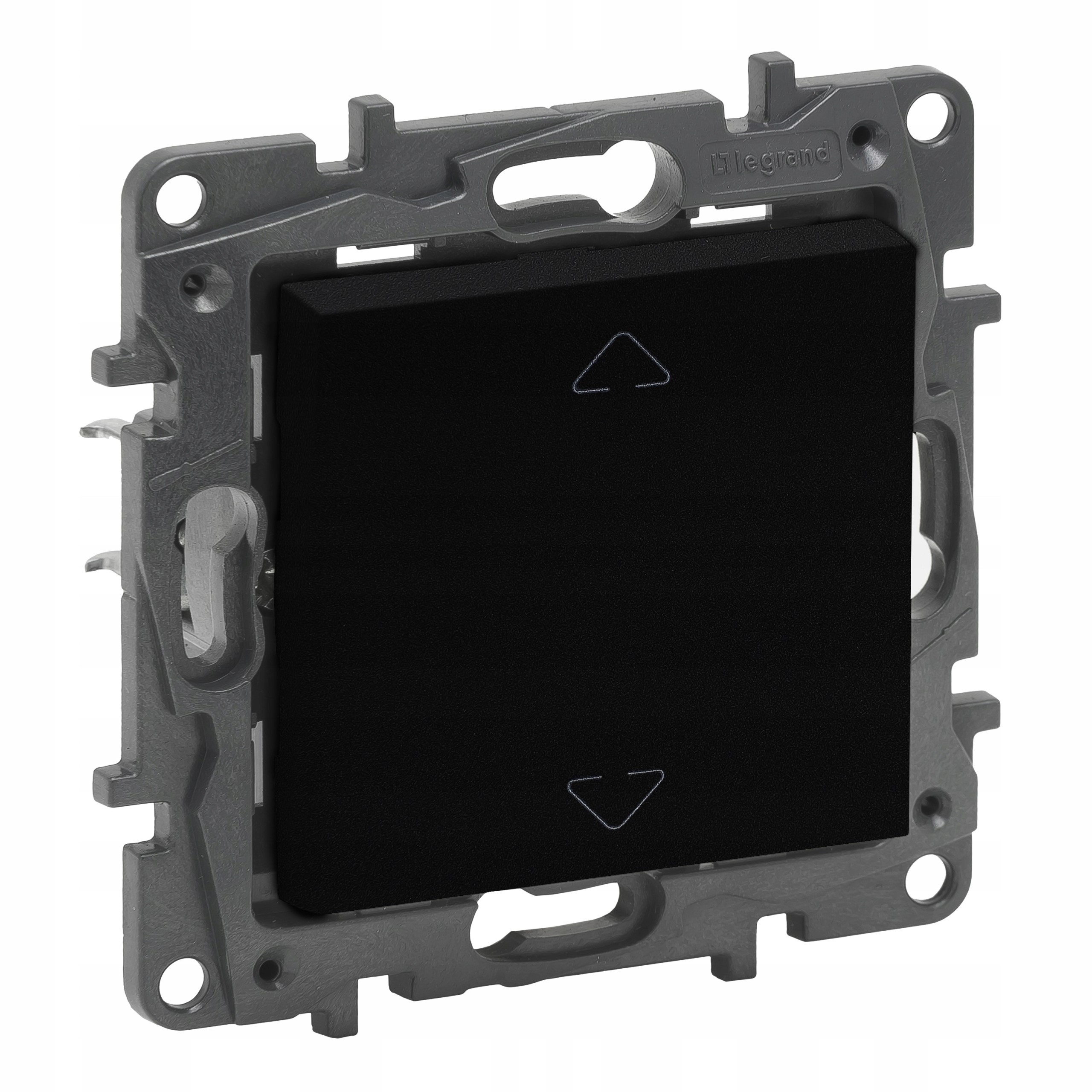 Przycisk żaluzjowy Czarny Legrand Niloe Step