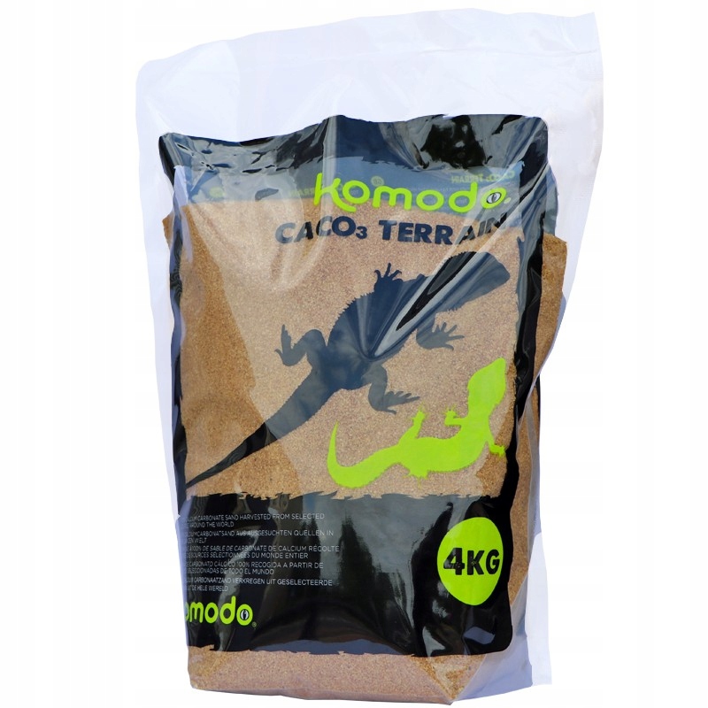 Jedlý Písek Karamel Přírodní Pro Plazy Pouštní Terárium 4KG
