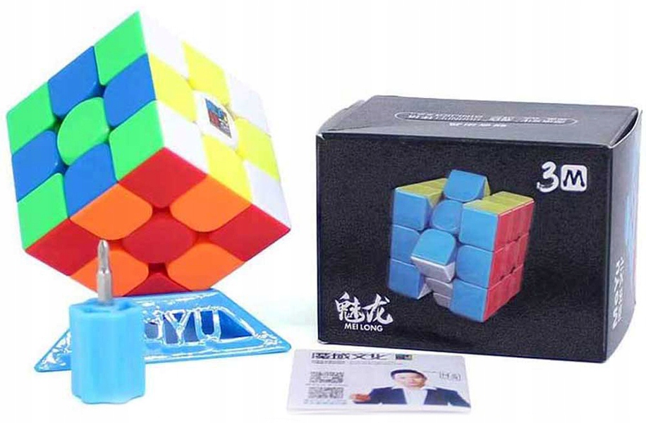 KOSTKA MOYU MEILONG 3M 3x3x3 MAGNETYCZNA PODSTAWKA Płeć chłopcy dziewczynki