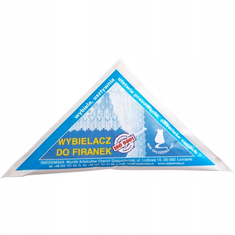 

Radziemska Wybielacz do Firanek Saszetka 30g