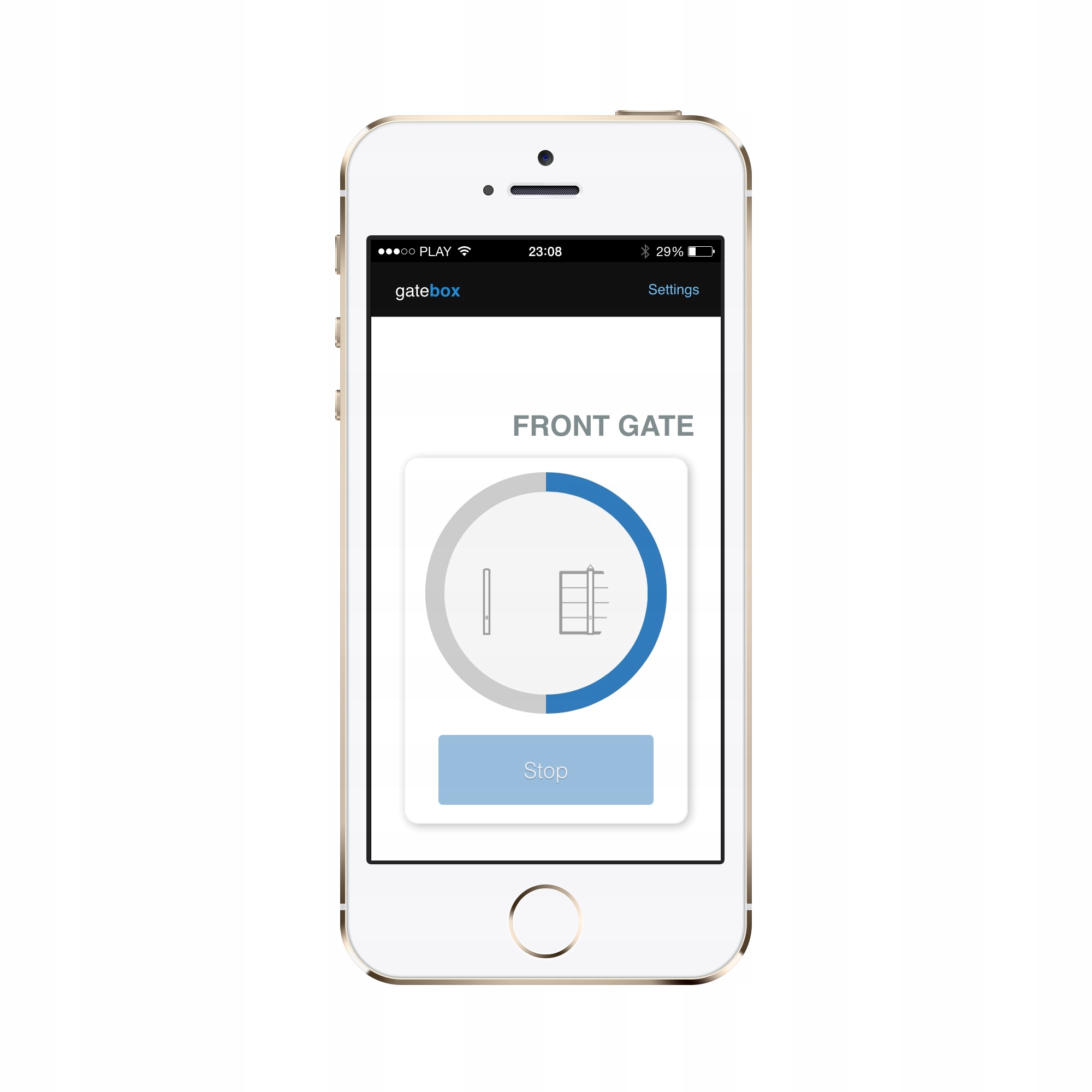 BleBox gateBox sterownik bram WiFi Android iOS Zasilanie sieciowe