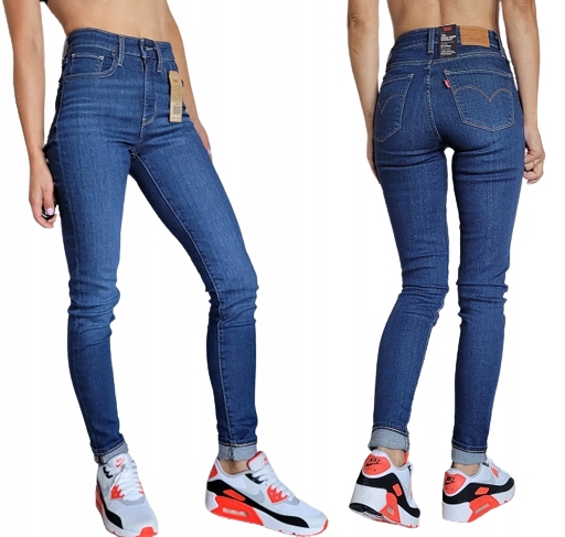Levi's 721 Džíny s vysokým pasem Skinny W24 L30 (24x30)