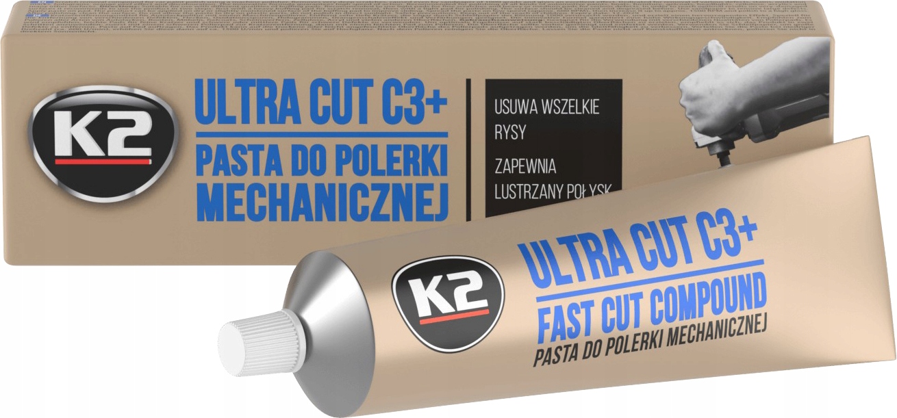 

Pasta polerska mocnościerna 100g K2 Ultra Cut C3+