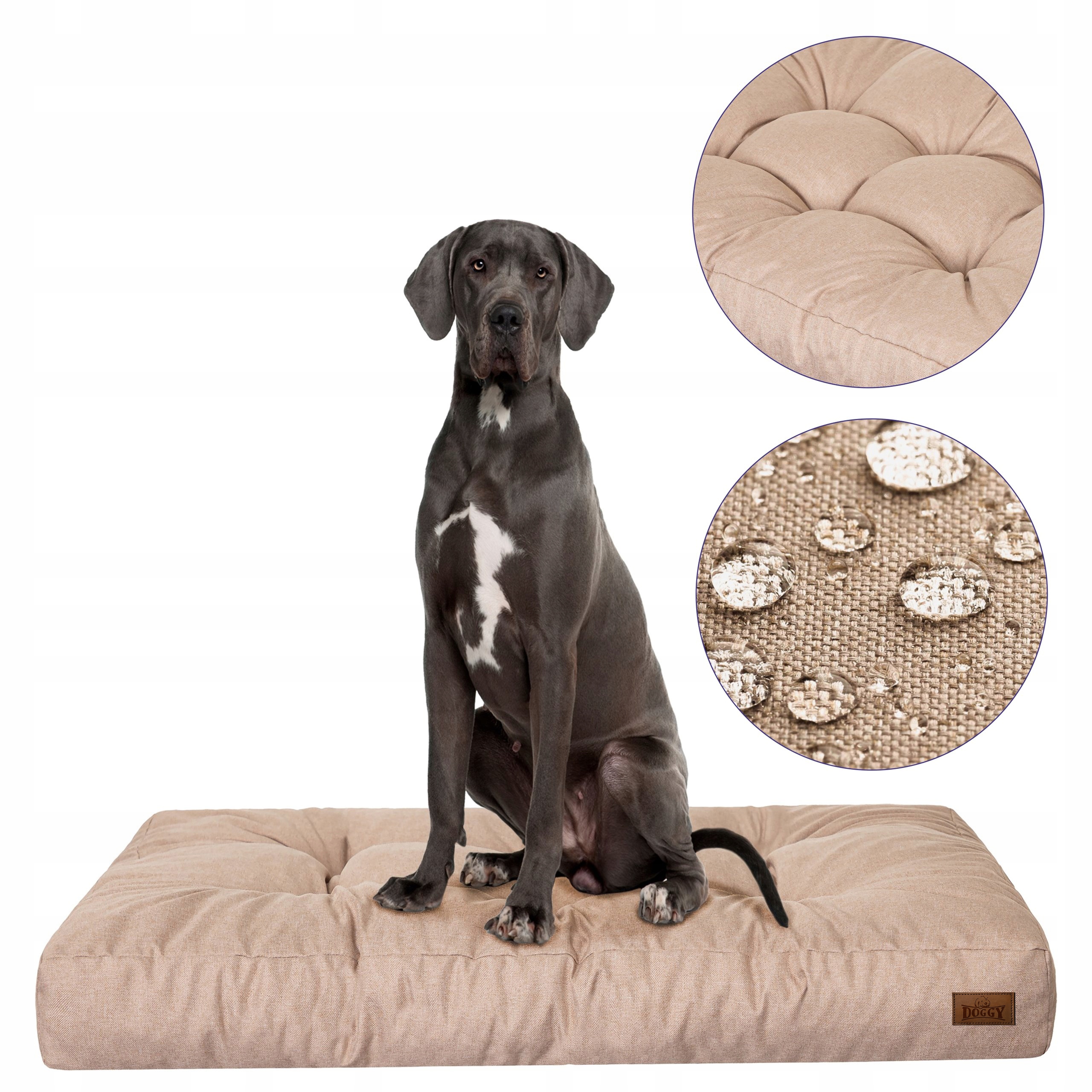 Materac dla psa Wodoodporny Posłanie dla największych psów XXL 130x100 cm