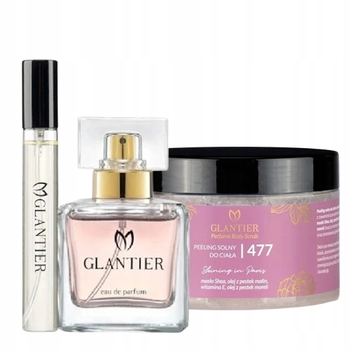 477 Zestaw Perfumy Perfumetka Peeling